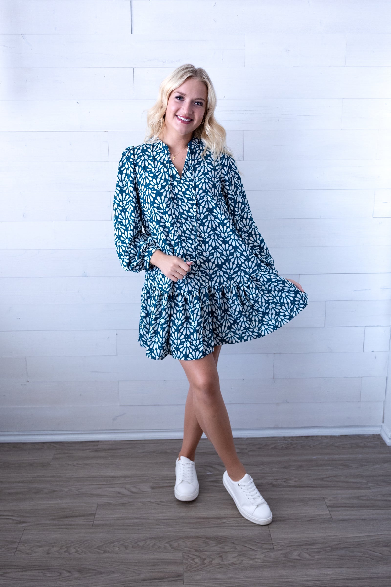 Natasha Stay Polished Dress Green