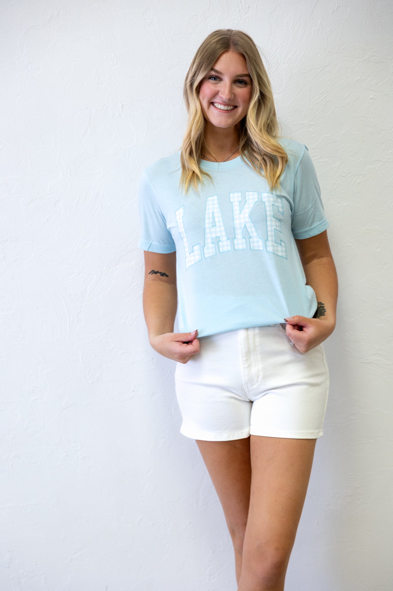 Bianca HW Slim Short White