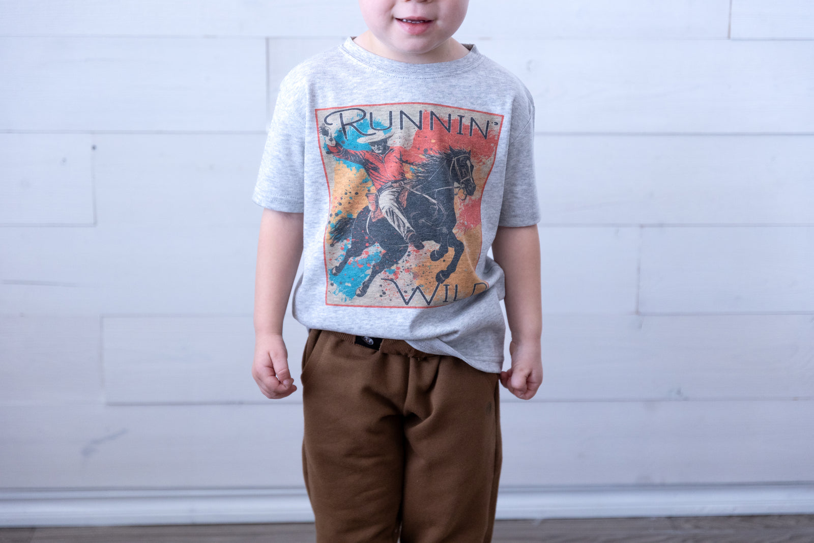 Kid's Runnin' Wild Short Sleeve Tee