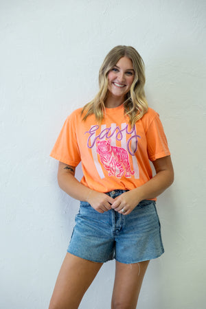 Adult Easy Tiger Graphic Tee Melon