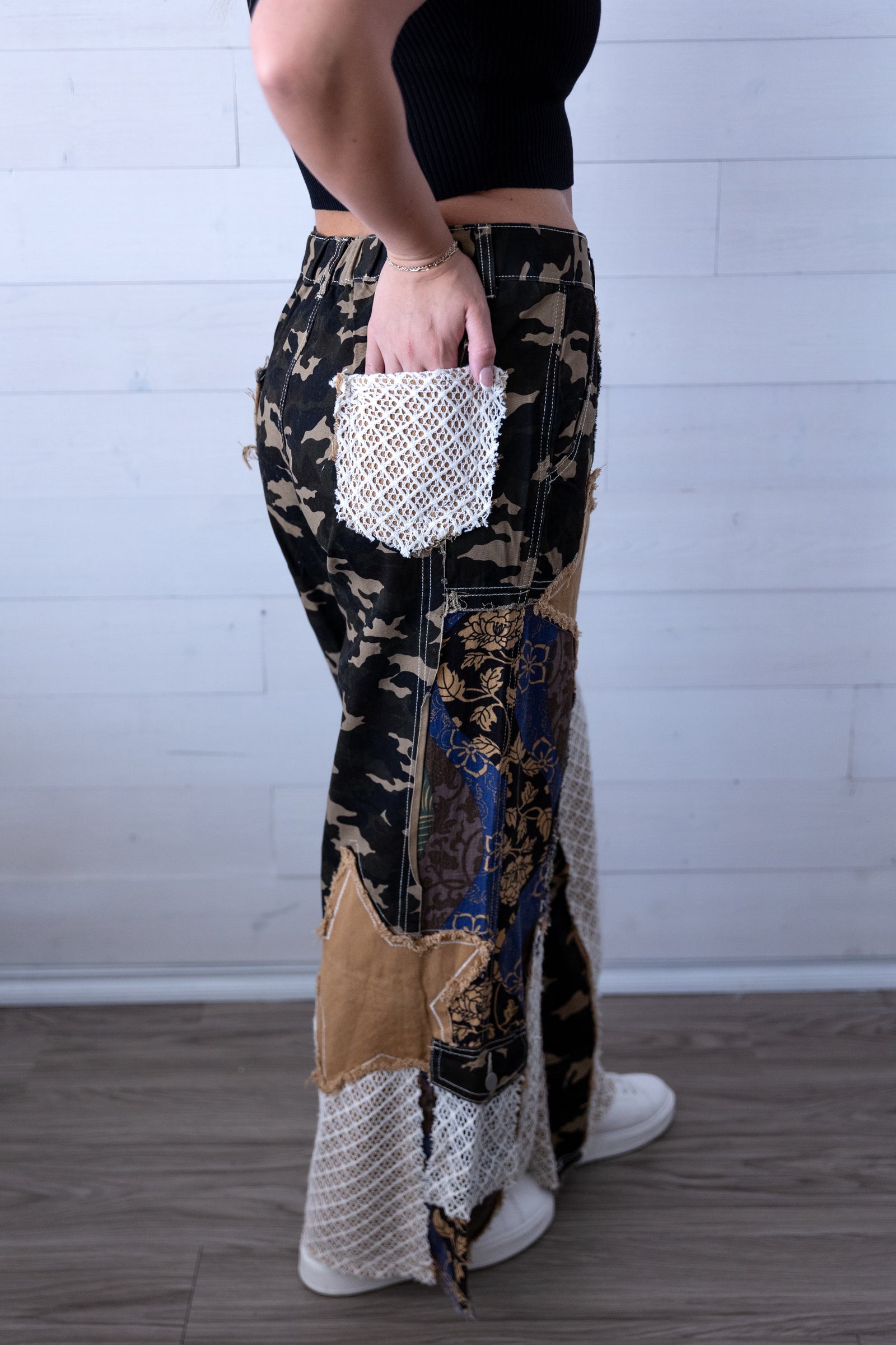 POL Camo Print with Star Pants