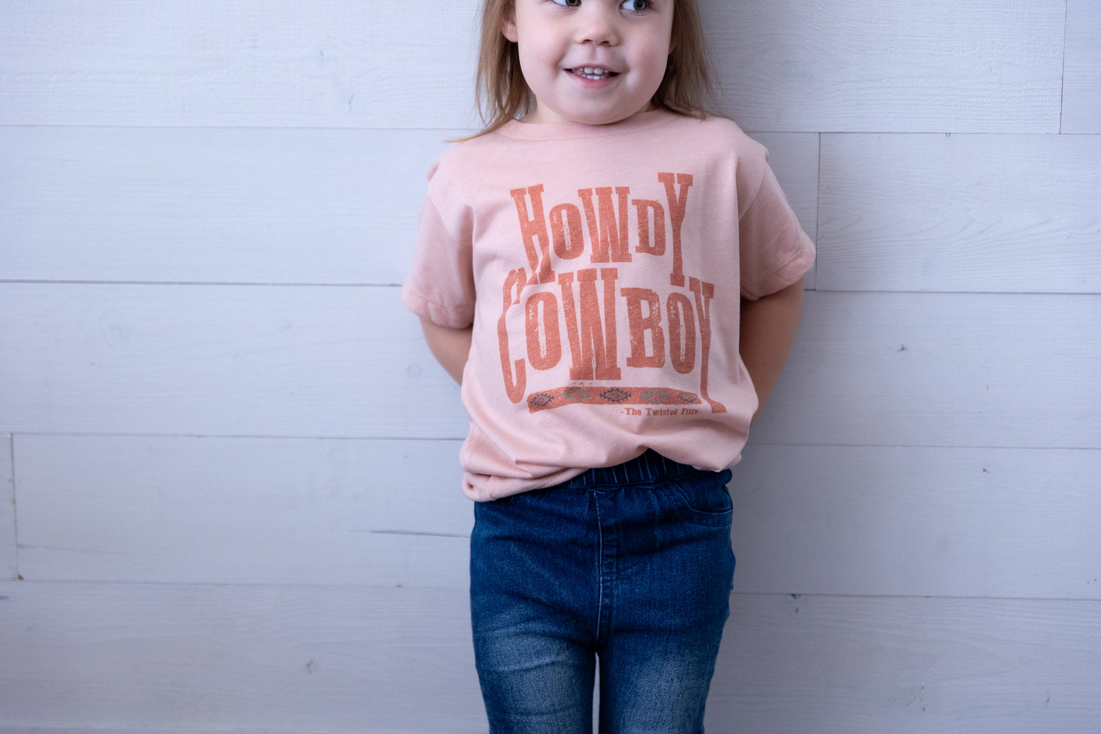 Toddler Howdy Cowboy Graphic Tee