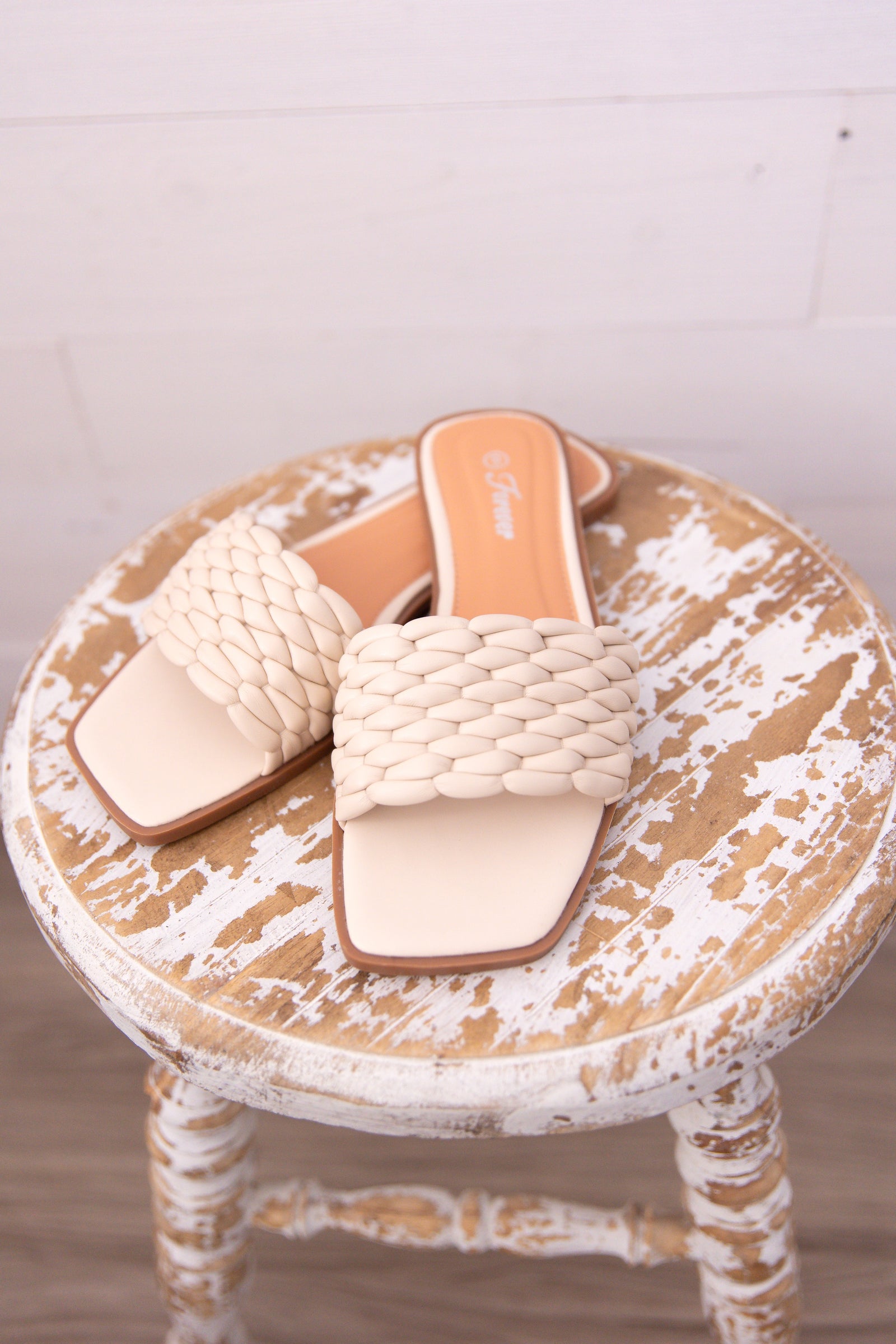 Forever Standout Sandal Bone