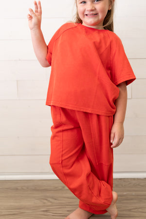 Red Athletic/Jogger Bottoms