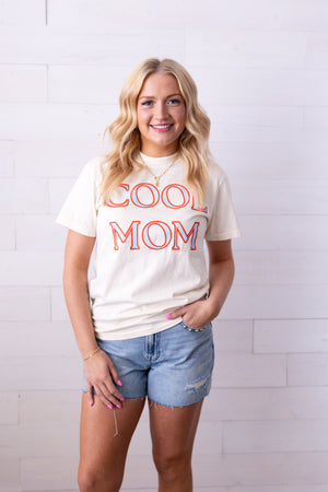 Cool Mom Graphic Tee Ivory
