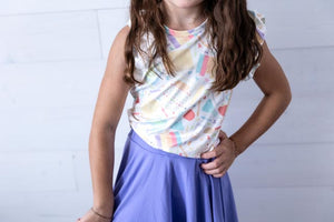 Campus Cutie SS Ruffle Tee