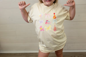 Birthday Girl Graphic Tee Ivory