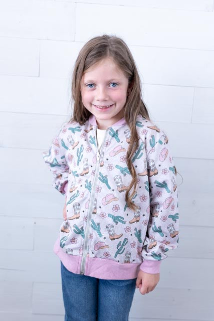 Cactus Cowgirl Shimmer Jacket