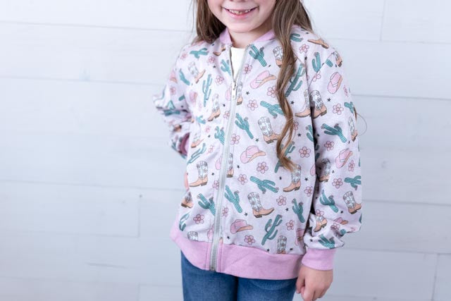 Cactus Cowgirl Shimmer Jacket