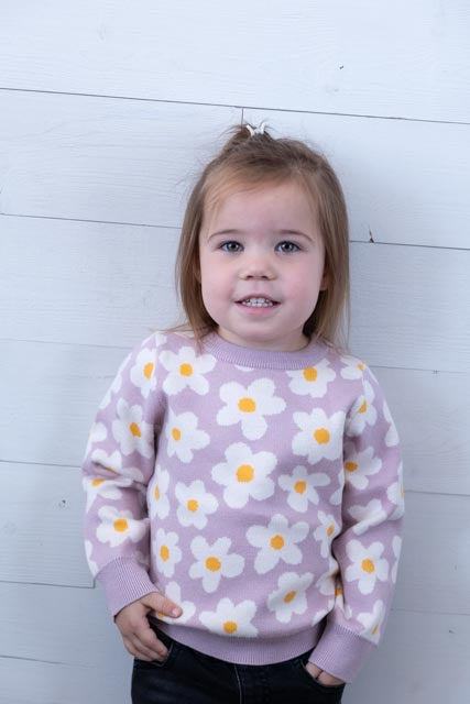 Love You Bunches Sweater Purple