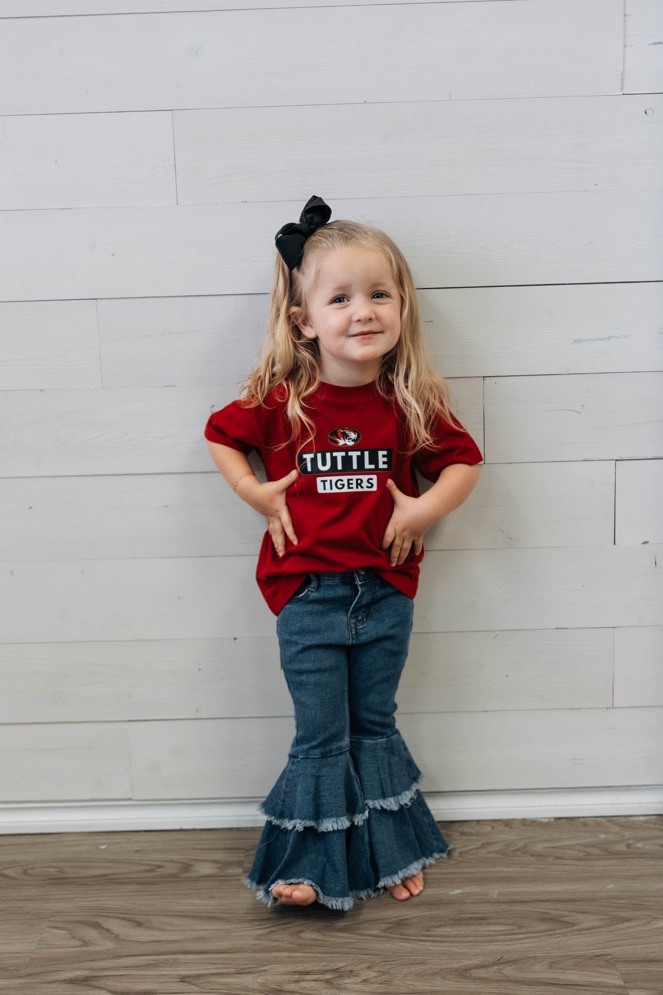 Kids Tuttle Tigers Graphic Tee Crimson