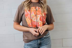 Espresso Pink Pumpkin Swatch Graphic Tee