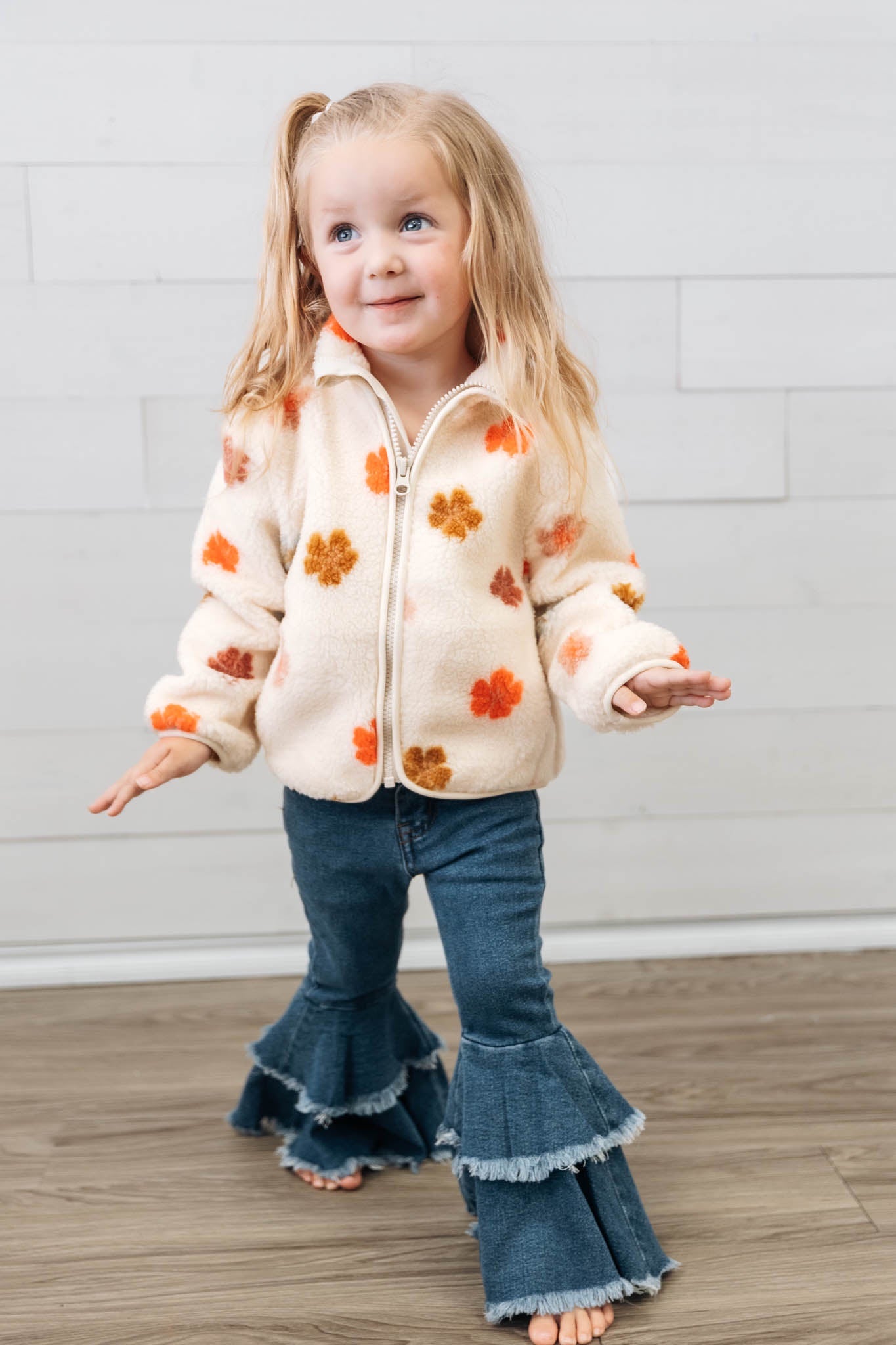 Little Girls Jacket Teddy with Lining