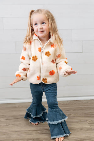 Little Girls Jacket Teddy with Lining