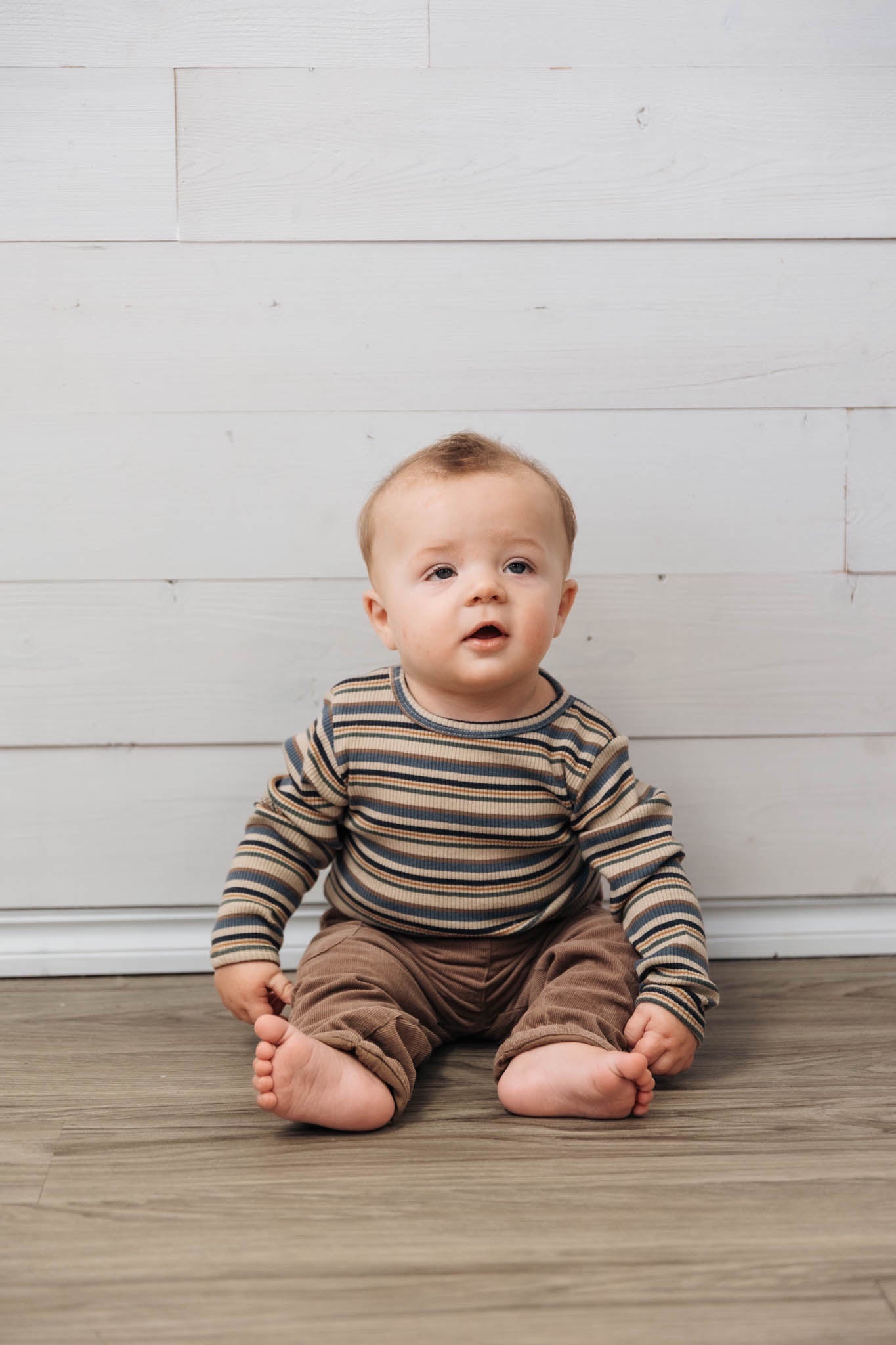 Little's Striped Bodysuit