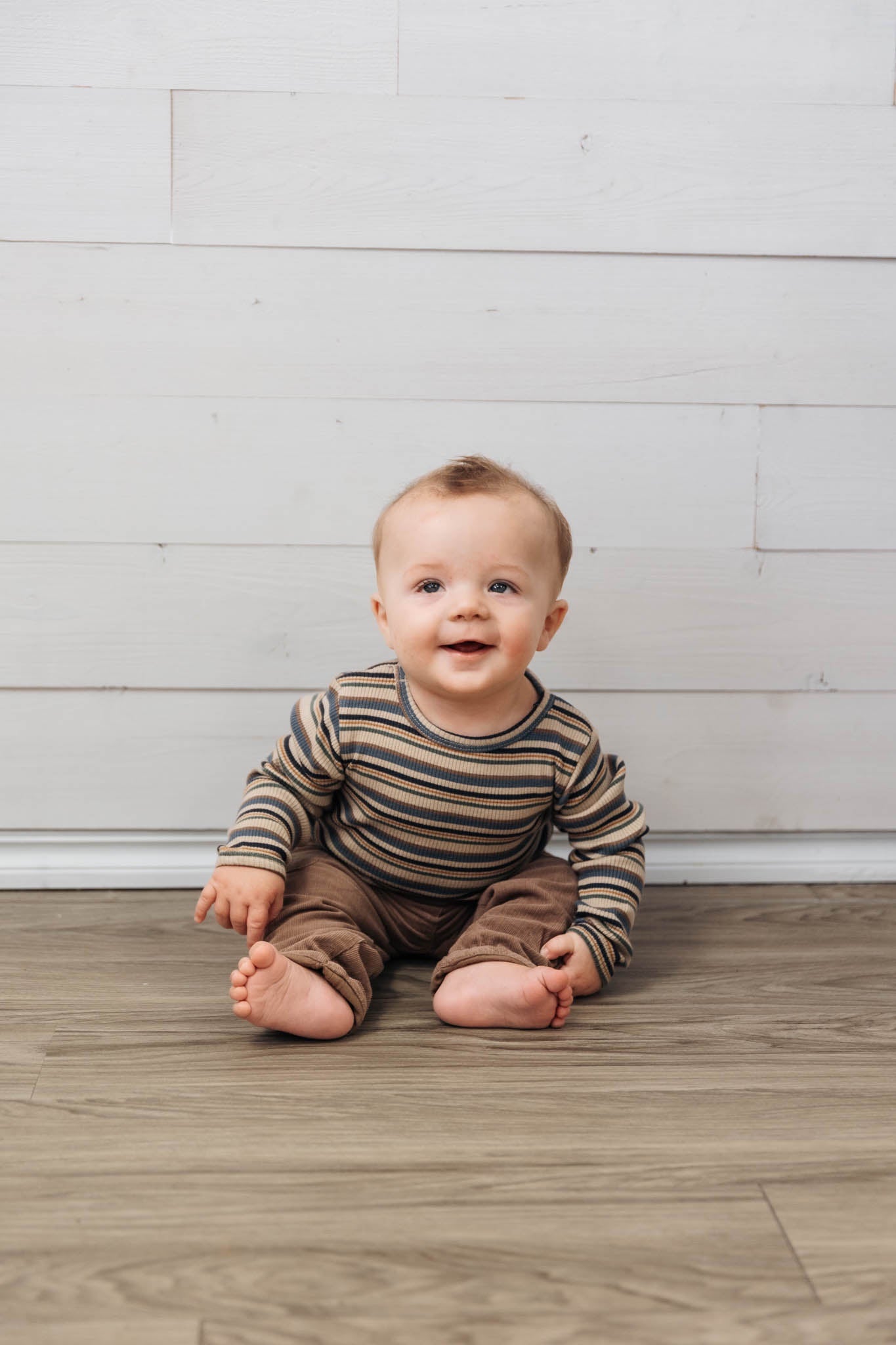 Babies Tan Corduroy Pants with Lining