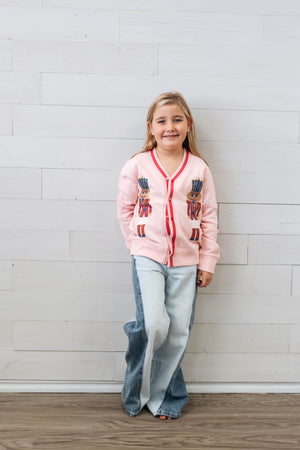 Abby Indigo 2 Tone Denim Wide Leg Jeans