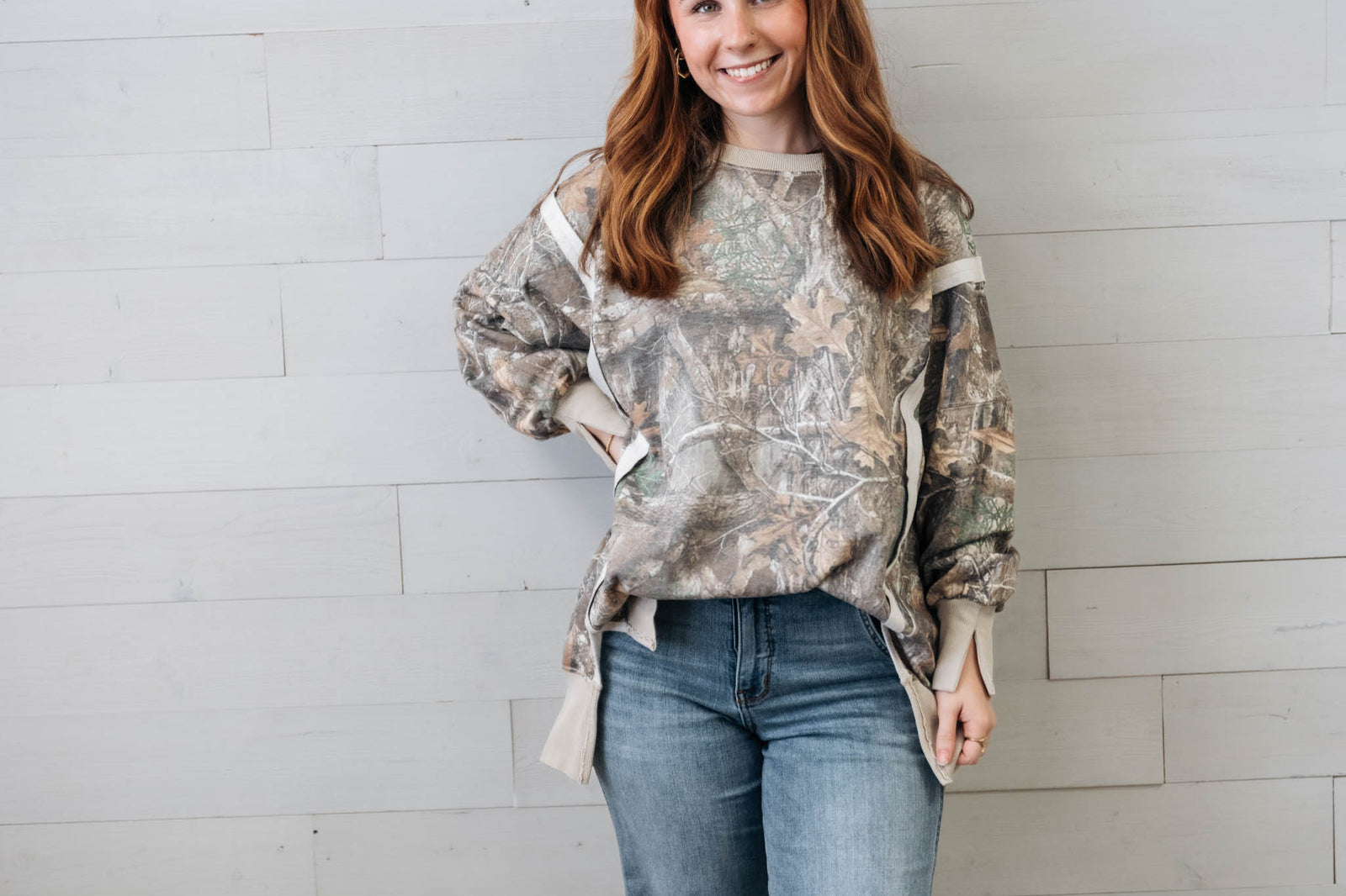 Camo Classic Crew Pullover