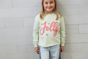 Jolly & Rhinestone Stars Sweatshirt Ambrosia