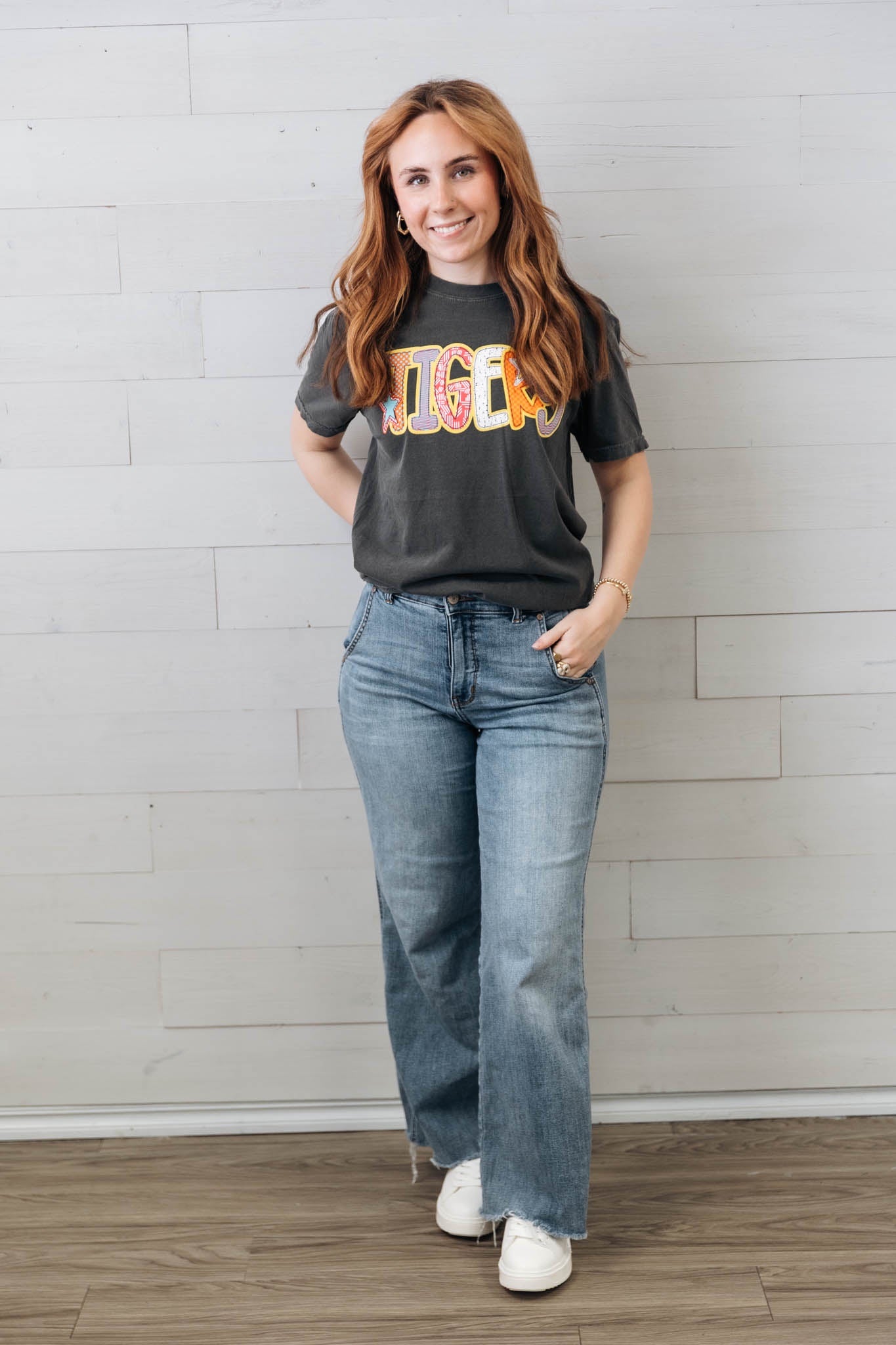 Color Pop Tigers Graphic Tee