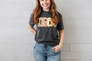 Color Pop Tigers Graphic Tee