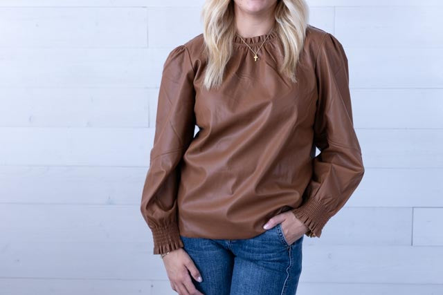 Putnam Leather Top Tan