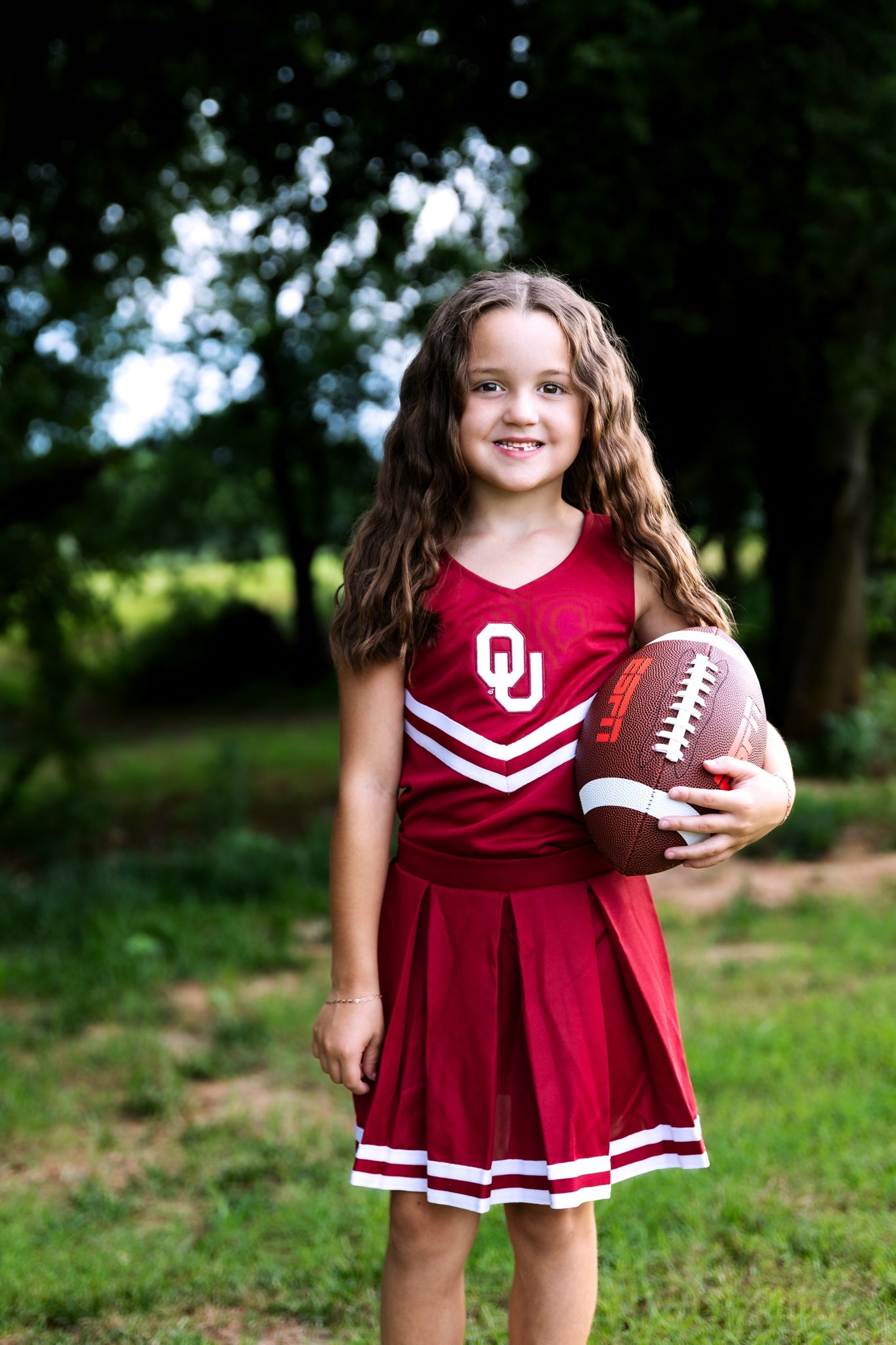 OU Cheer Dress Bloomer Set Crimson