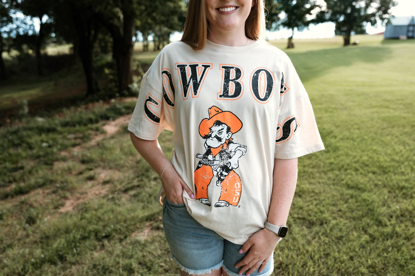 gameday SOCIAL OSU Southern OS Band Tee Oatmeal
