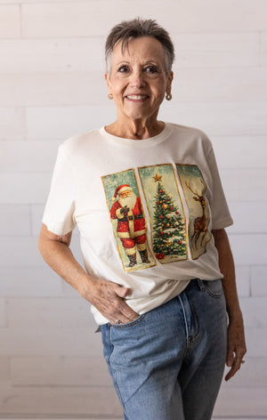 Vintage Christmas Graphic Tee