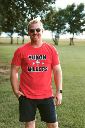 Adult Star Yukon Miller Graphic Tee Red