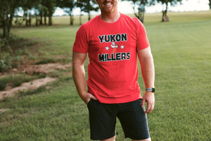Adult Star Yukon Miller Graphic Tee Red