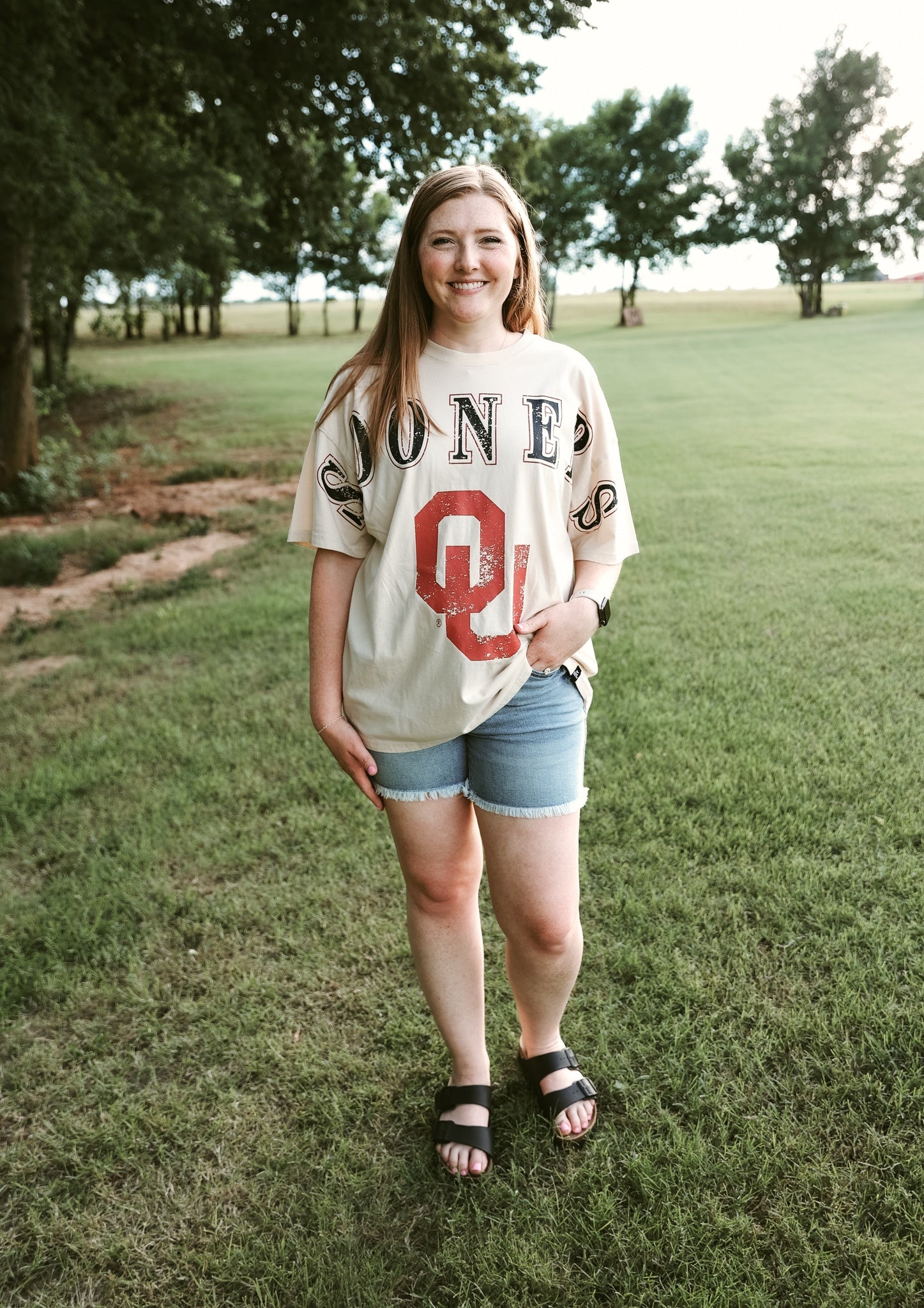 gameday SOCIAL Oklahoma Southern OS Band Tee Oatmeal