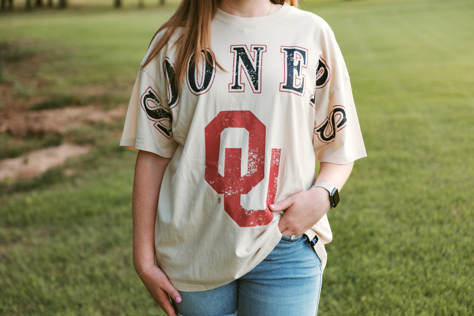 gameday SOCIAL Oklahoma Southern OS Band Tee Oatmeal