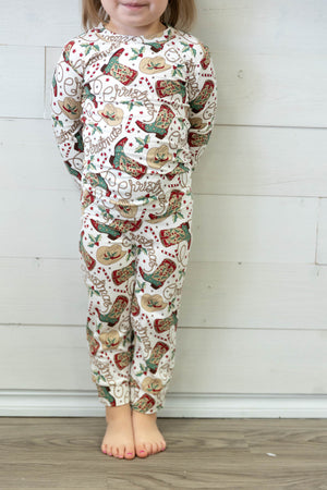 Holiday Hoedown Kids LS Pajama Set