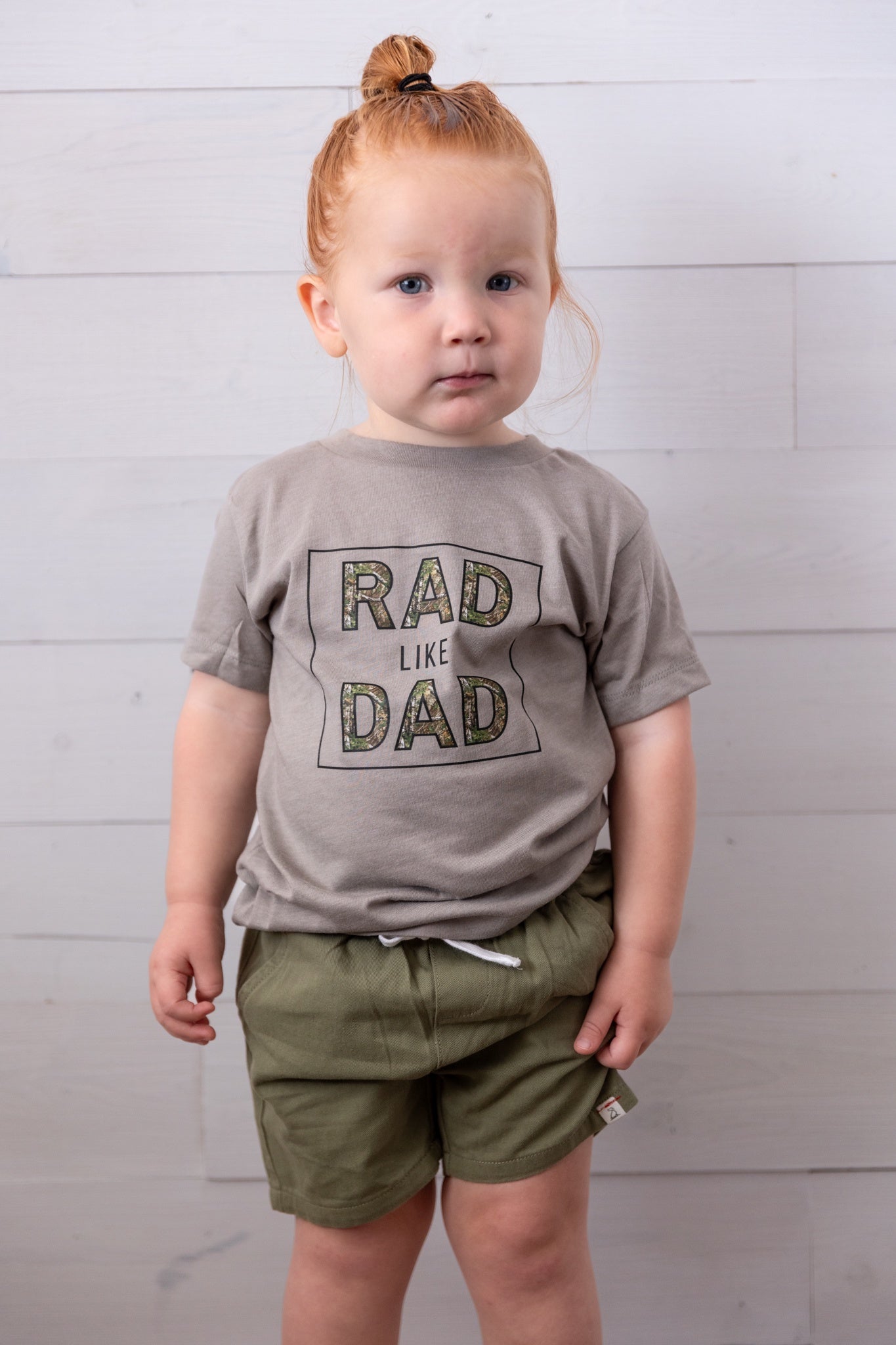 Rad Like Dad Graphic Tee Stone