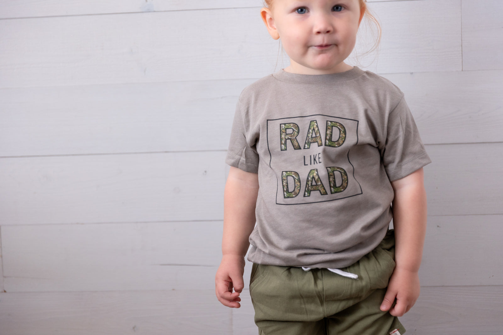 Rad Like Dad Graphic Tee Stone