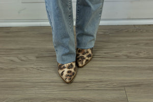 Smoke Show Sand Cracked Leopard Boots