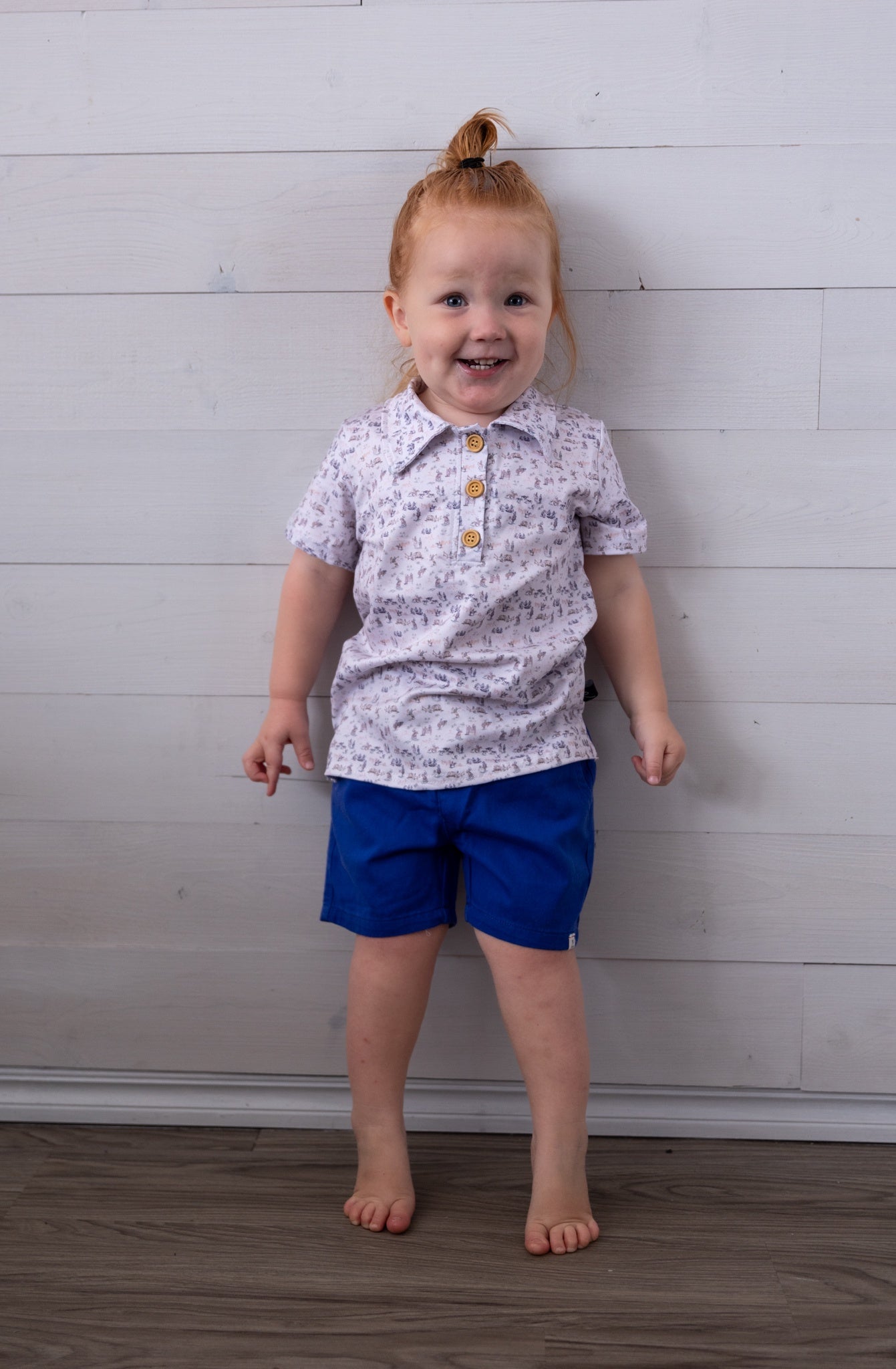 Western Boy Collar Shirt