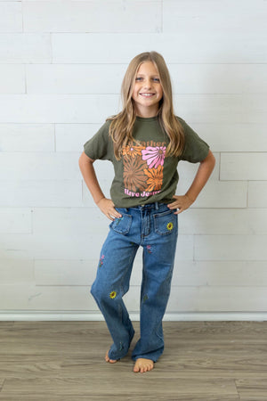 Youth Embroidered Jeans