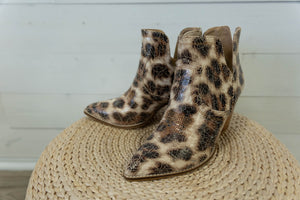 Smoke Show Sand Cracked Leopard Boots