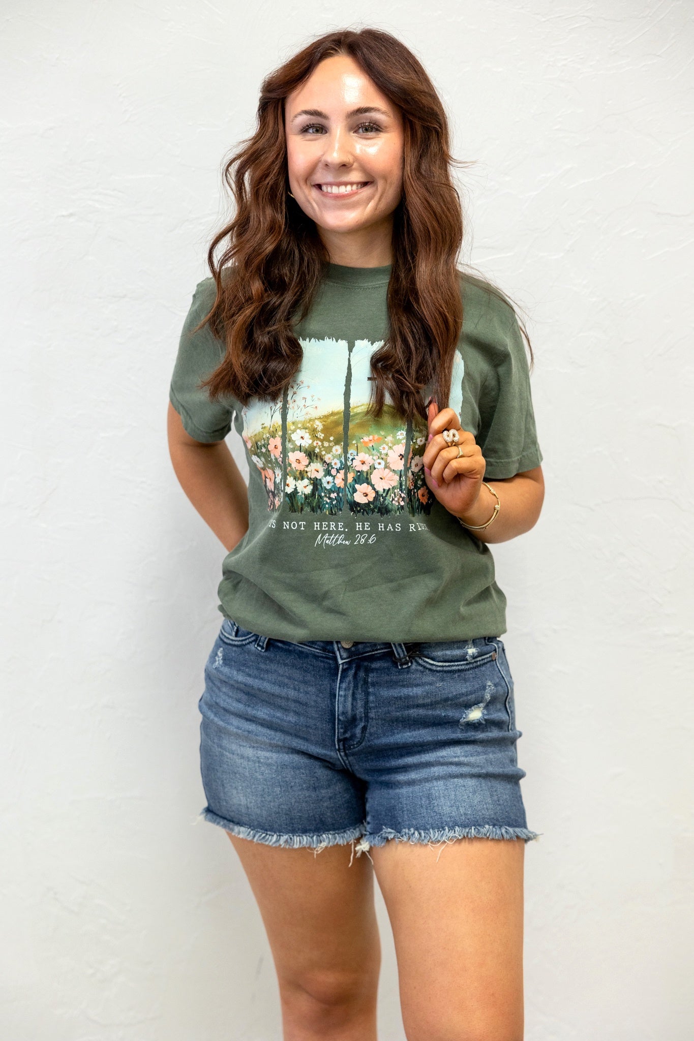 Willow HW V Front Shorts Shield Pockets Dark