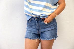 Sadie HW Slim Short Dark