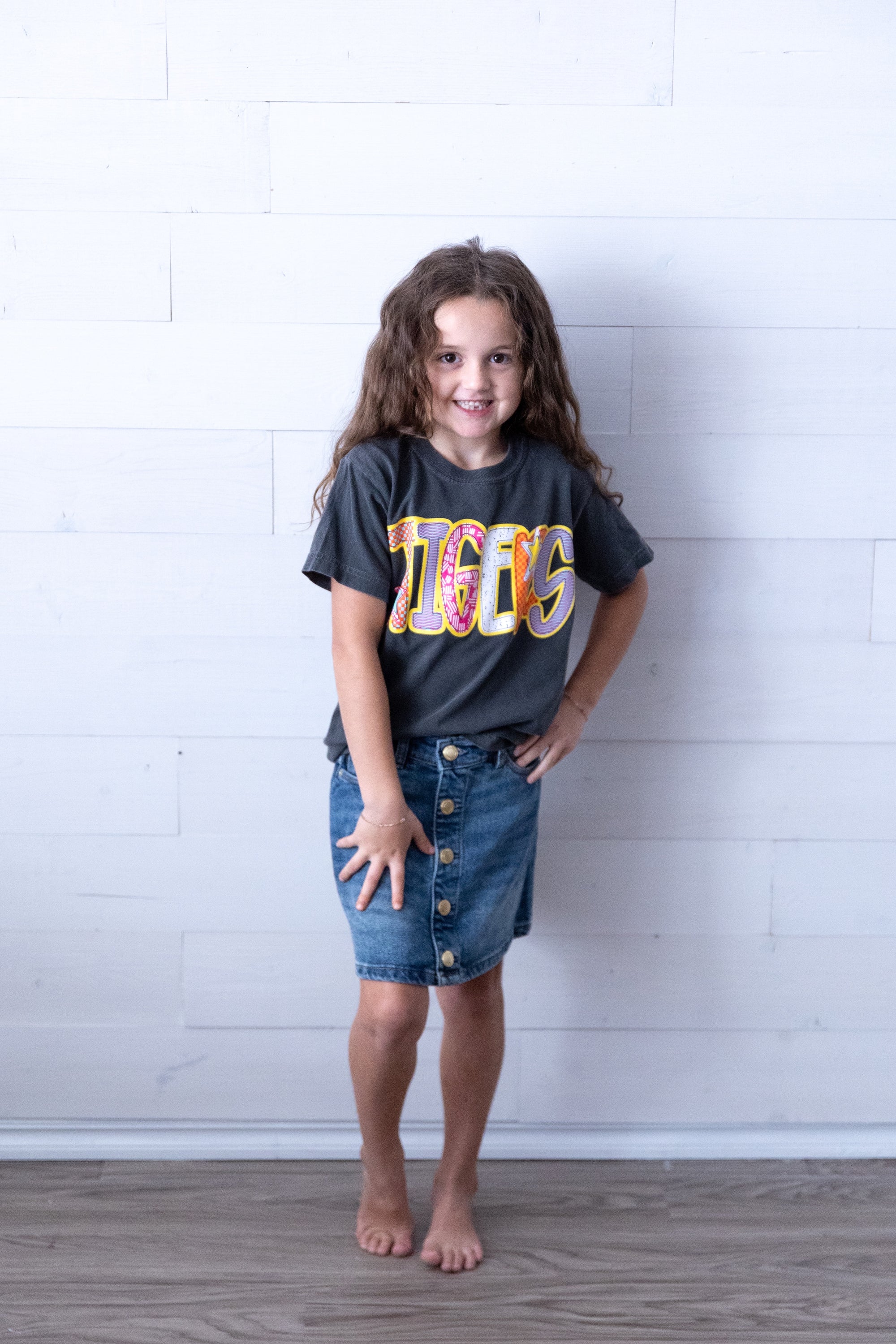 Girls Jenny Mini Skirt Jean