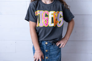 Youth Color Pop Tigers Graphic Tee