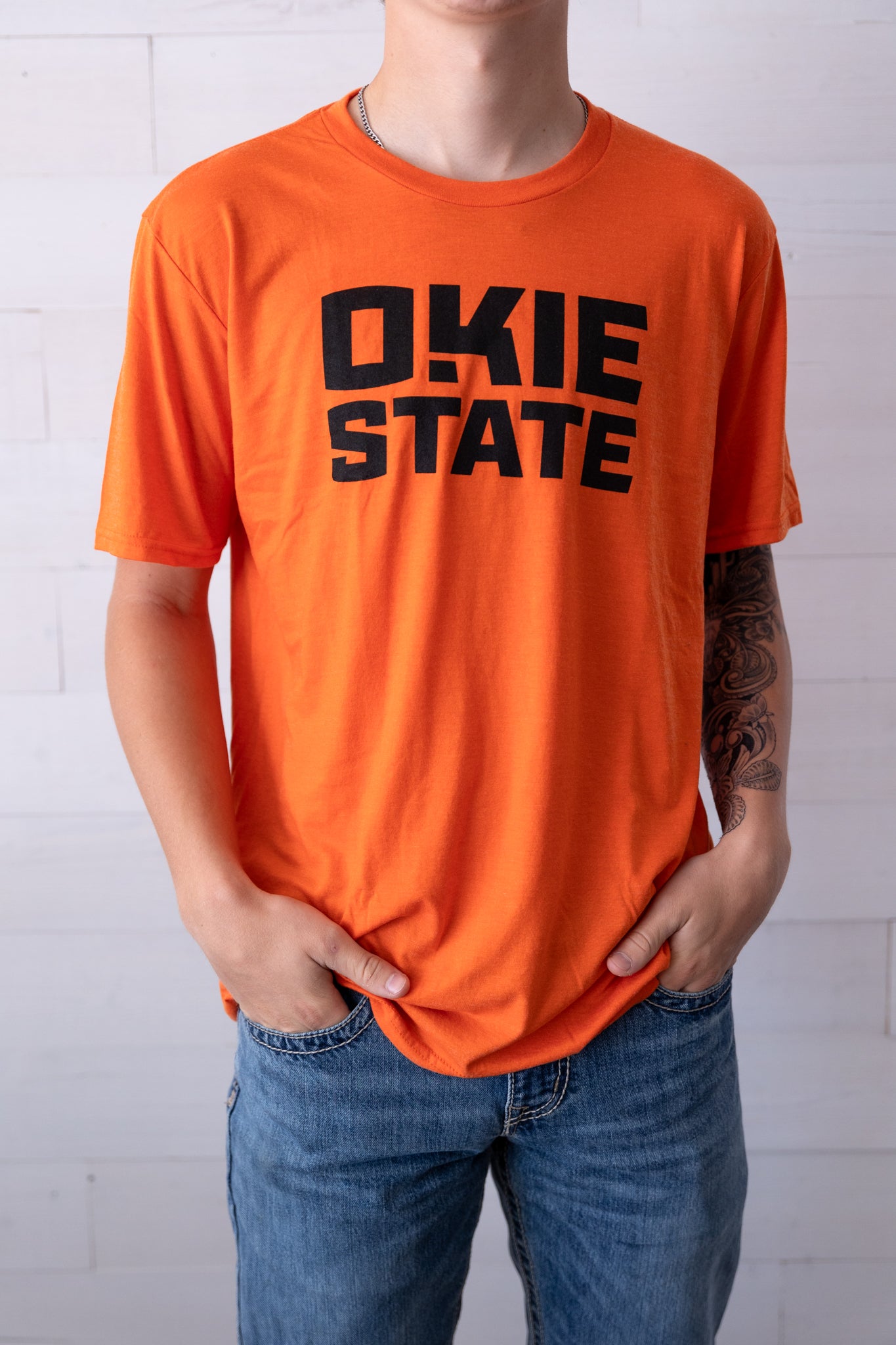 Okie State Graphic Tee Orange