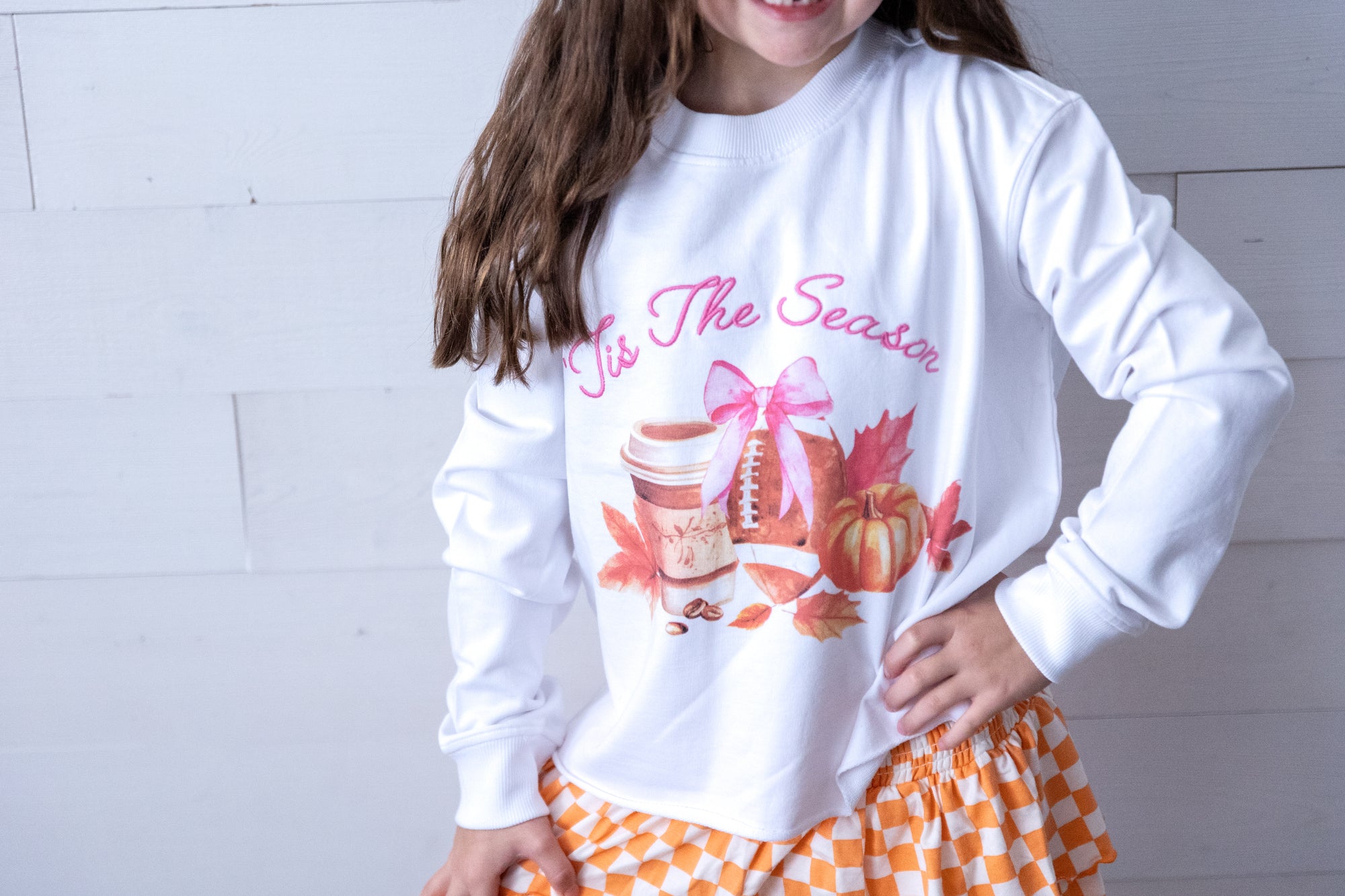 Tis The Season Embroidery Sweatshirt