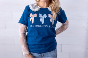 Mesh Collar Lace Top Ivory