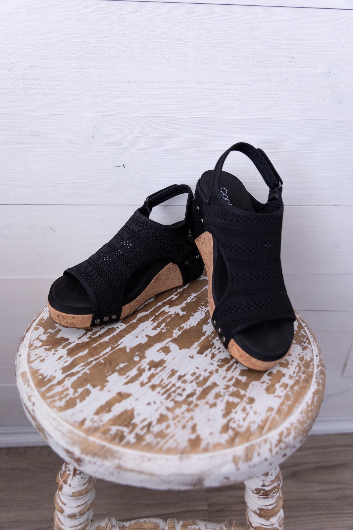 Corkys Carley Black Knit