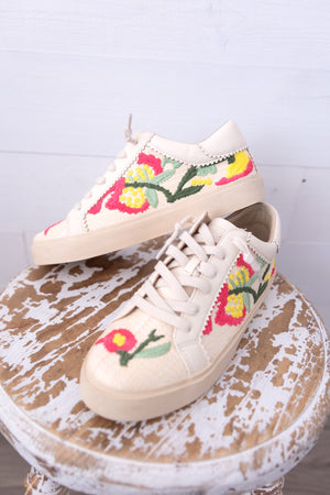 Gaby Floral Sneaker