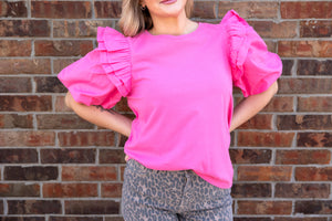 Pink Franco Top